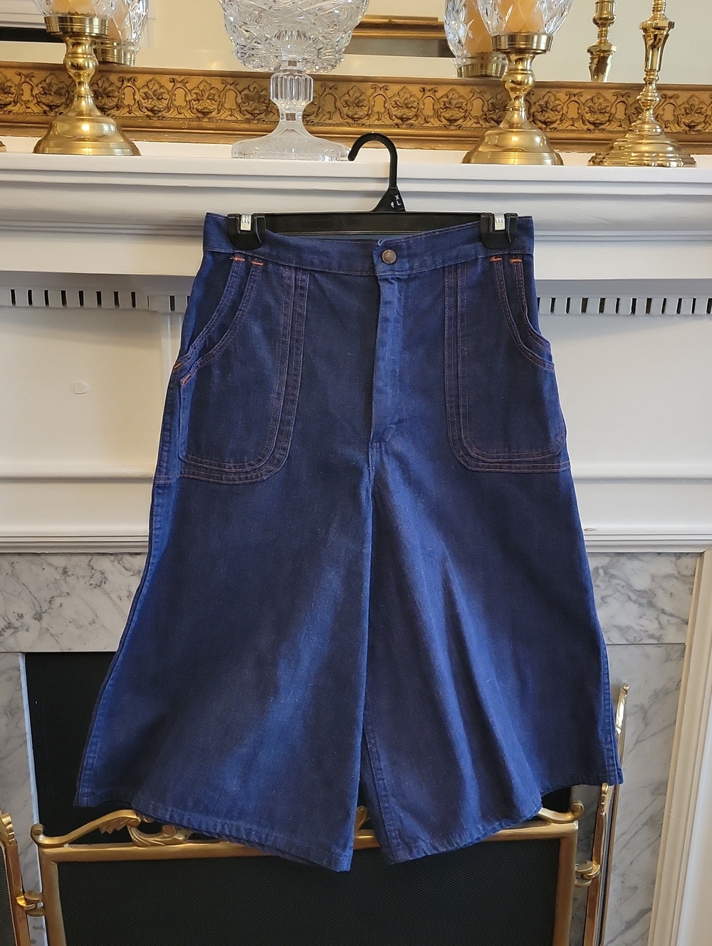 70's Sears Jr Bazaar Denim  Culottes